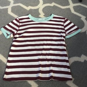 urban outfitters striped tshirt
